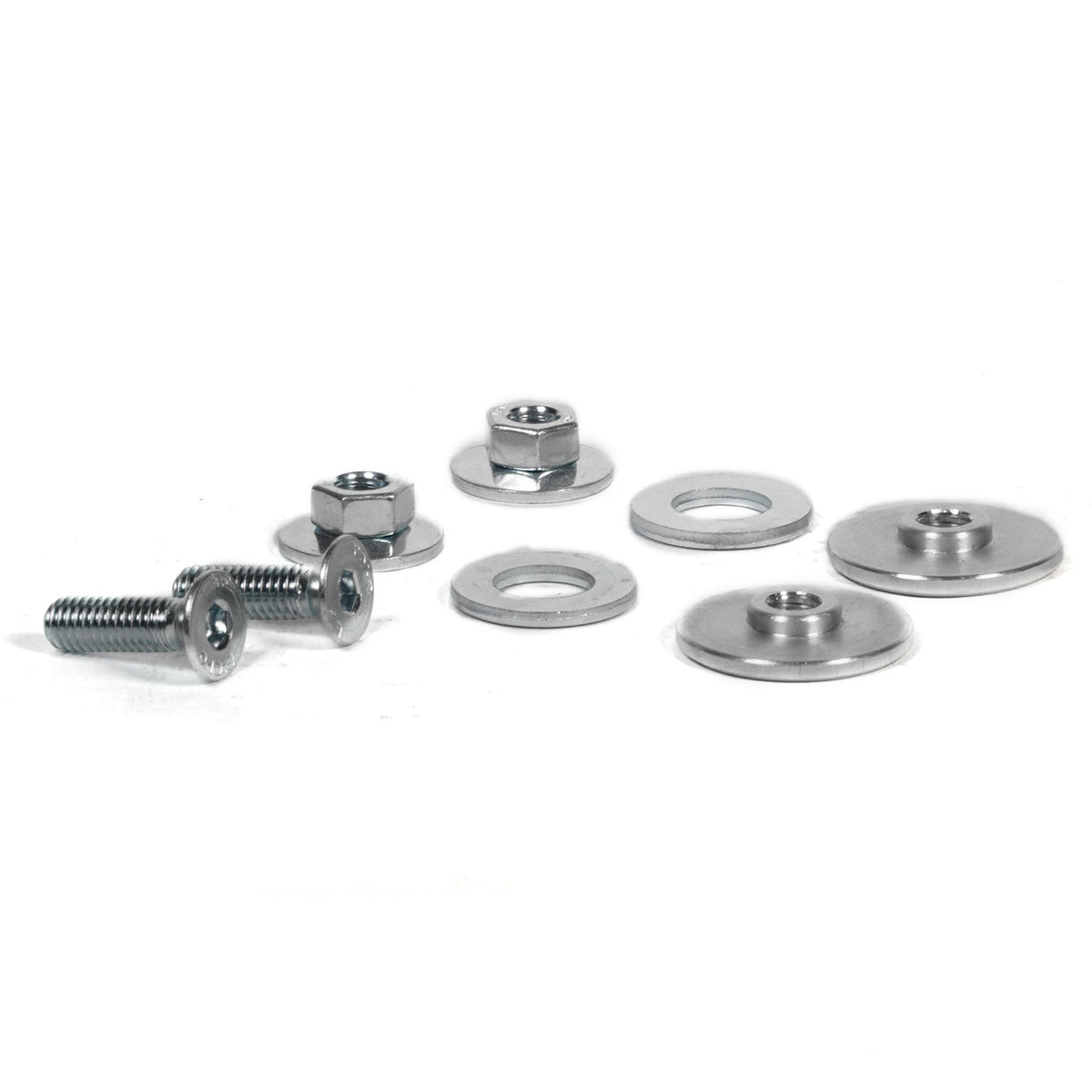 Screws kit for plastic chain guard support